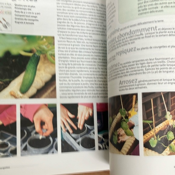 French Kids Gardening Book - Jardiner avec les Enfants by Kim Wilde - Picture 12 of 16